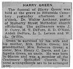 Harry G Green 