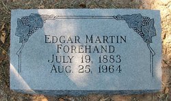 Edgar Martin Forehand 