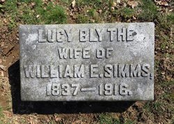 Lucy Ann Frances <I>Blythe</I> Simms 