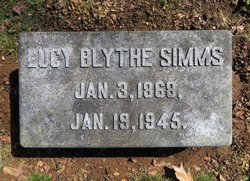 Lucy Blythe Simms 