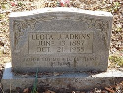 Leota Bell <I>Jackson</I> Adkins 