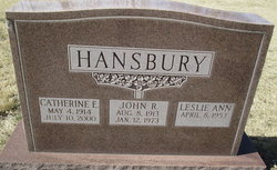 Catherine E Hansbury 