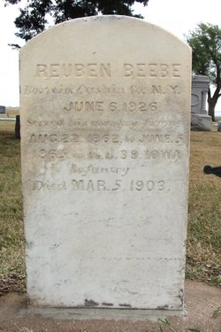 Pvt Reuben L. Beebe 