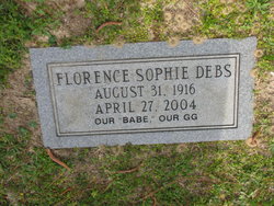 Florence Frances Sophie “Babe” Debs 