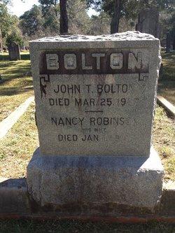 Nancy <I>Robinson</I> Bolton 