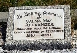 Valma May Alexander 