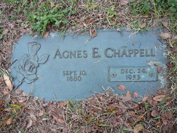 Agnes Elizabeth <I>McMurry</I> Chappell 