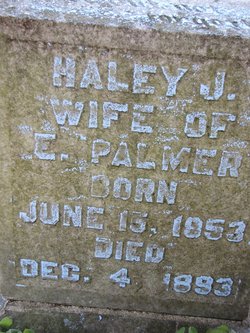 Mahalia Jane “Haley” <I>Farris</I> Palmer 