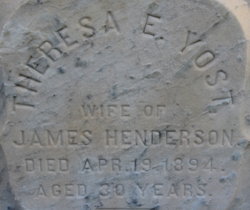 Theresa E. <I>Yost</I> Henderson 