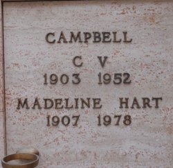 Madeline Irma <I>Anderson</I> Campbell 