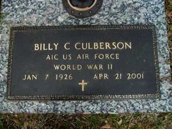 Billy Charles Culberson 
