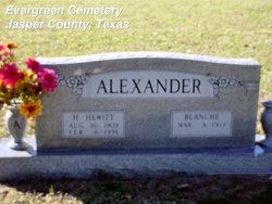 Blanche “Ms Alex” <I>Morow</I> Alexander 