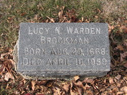 Lucy N <I>Warden</I> Brockman 