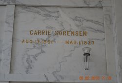 Carrie <I>Petersen</I> Sorensen 