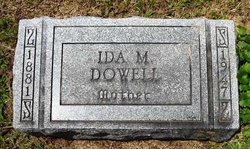 Ida May <I>Duncan</I> Dowell 