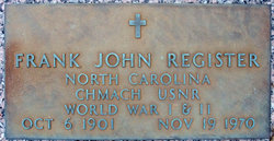 Frank John Register 
