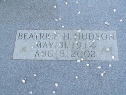 Beatrice H Hudson 