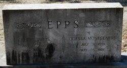 Odessa <I>Montgomery</I> Epps 