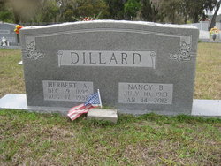 Nancy B <I>Boswell</I> Dillard 
