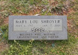 Mary Louise <I>Sanders</I> Shroyer 