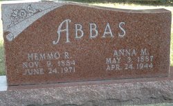 Anna M “Annie” <I>Boheman</I> Abbas 