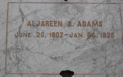 Aljareen A <I>Frye</I> Adams 