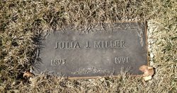 Julia Jeannette “Nettie” <I>Crandell</I> Miller 