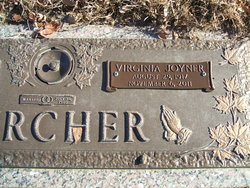 Virginia <I>Joyner</I> Burcher 