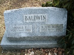 N June <I>Blaney</I> Baldwin 