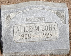 Alice M Bohr 