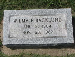 Wilma <I>Ellison</I> Backlund 