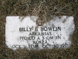 Bill Bert “Billy” Bowlin 
