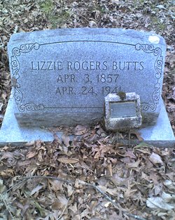 Elizabeth L. “Lizzie” <I>Rogers</I> Butts 