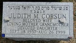 Judith Mary <I>Goldstein</I> Corsun 