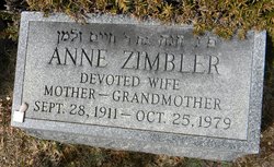 Anne <I>Levine</I> Zimbler 