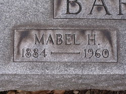 Mabel <I>Harvey</I> Barbour 