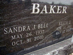 Sandra J <I>Bell</I> Baker 