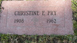 Christine Emma <I>Polack</I> Pry 