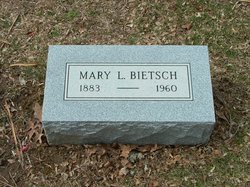 Mary L <I>Hartmann</I> Bietsch 