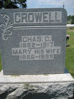 Mary A. <I>Bizzel</I> Crowell 