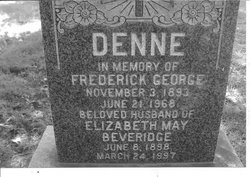 Frederick George “Fred” Denne 