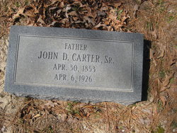 John D Carter Sr.