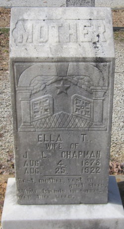 Ella Thomas <I>Lundy</I> Chapman 