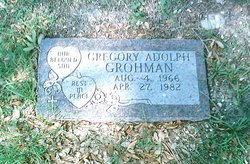 Gregory Adolph Grohman 