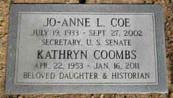Kathryn Lee “Kathy” <I>Coe</I> Coombs 
