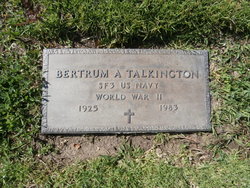 Bertrum Arthur Talkington 