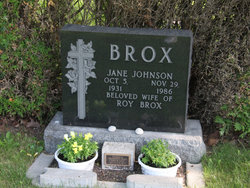 Jane <I>Johnson</I> Brox 