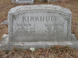 Andrew F Kirkhuff 