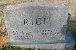 Edna <I>Nantz</I> Rice 