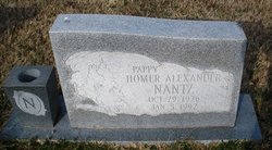 Homer Alexander “Pappy” Nantz 